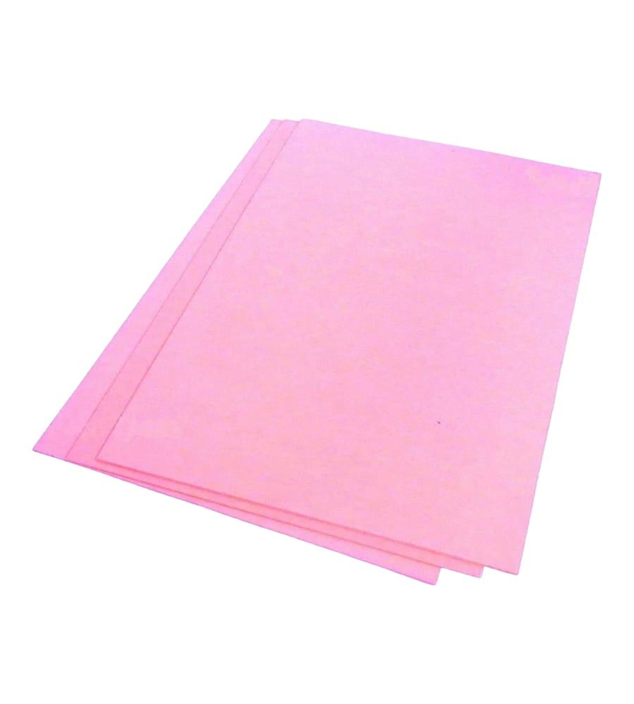 Light Pink Chart Paper | Set of 10 | A1 Size | Pastel Sheet | 220 GSM Paper | Unruled Paper | Art and Craft Material