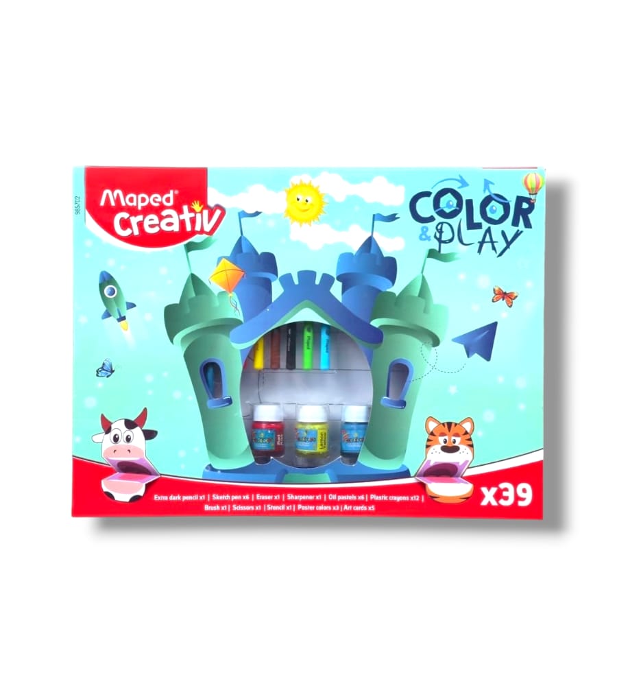 Maped Creative Color Play Combo Kit - DIY Kit For Kids, Art and Craft Activity Kit