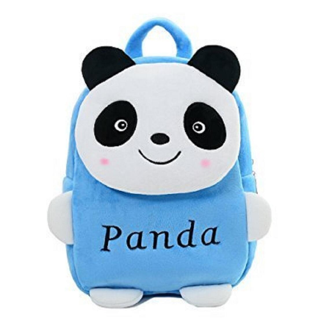 Panda Adventure Soft Cartoon Backpack - Fun and Functional School Bag for Kids
