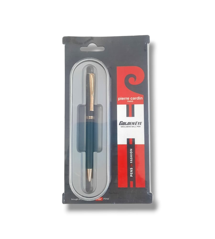 Pierre Cardin Golden Eye Ball Pen, Blue, Smooth Writing – Pack of 1
