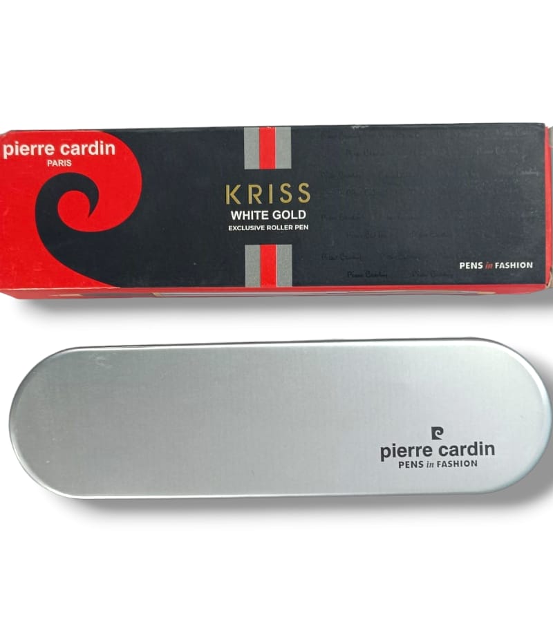 Pierre Cardin Kriss White Gold Exclusive Roller Pen |Pack of 1