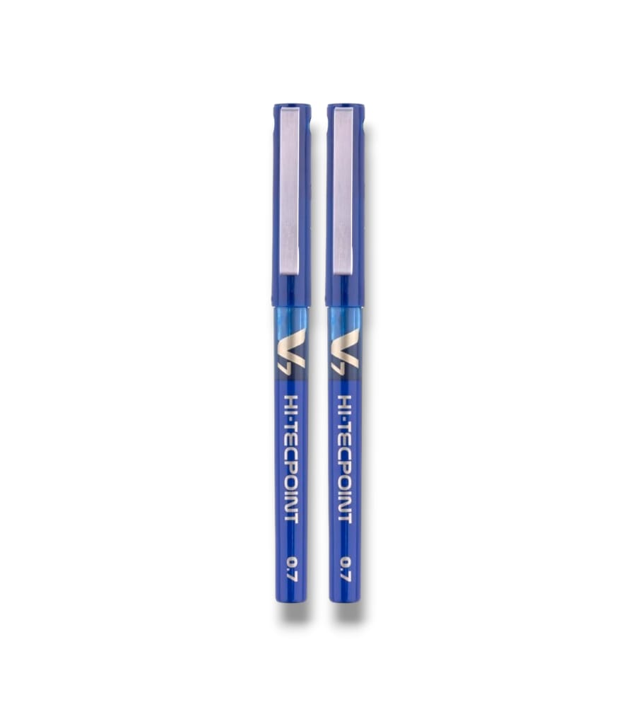 Pilot Hi Tecpoint V7 Extra Fine Pure Liquid Ink Ball Pen – Blue
