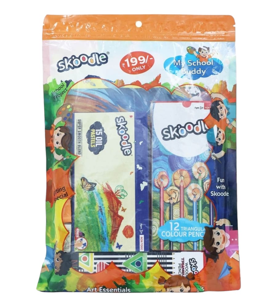 Skoodle My School Buddy Kit - Fun With Skoodle Art Essentials