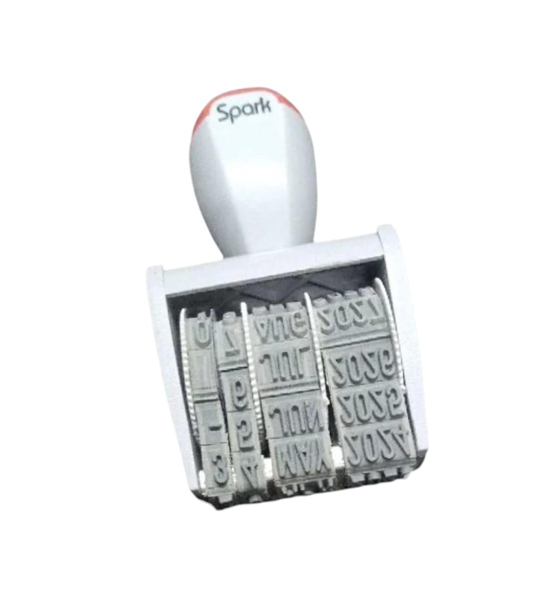 Spark Dater Stamp 38x16 mm | 2021–2032 Year Range | For Office, School & Banks