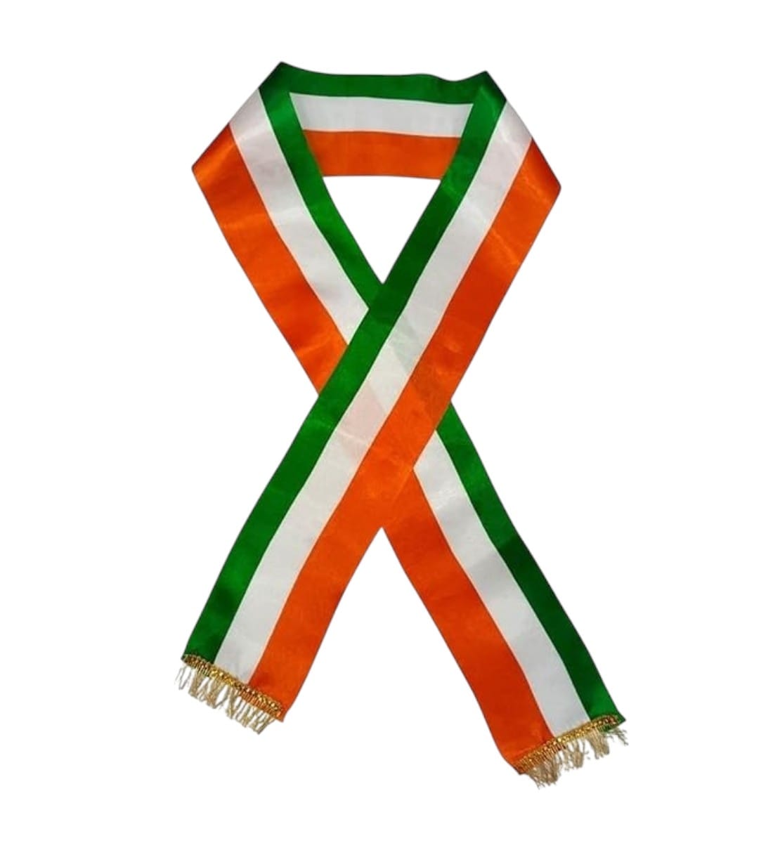 Tricolor Stole for Kids & Adults | Tiranga Stole | Patriotic Scarf for Independence Day & Republic Day | National Flag Dupatta