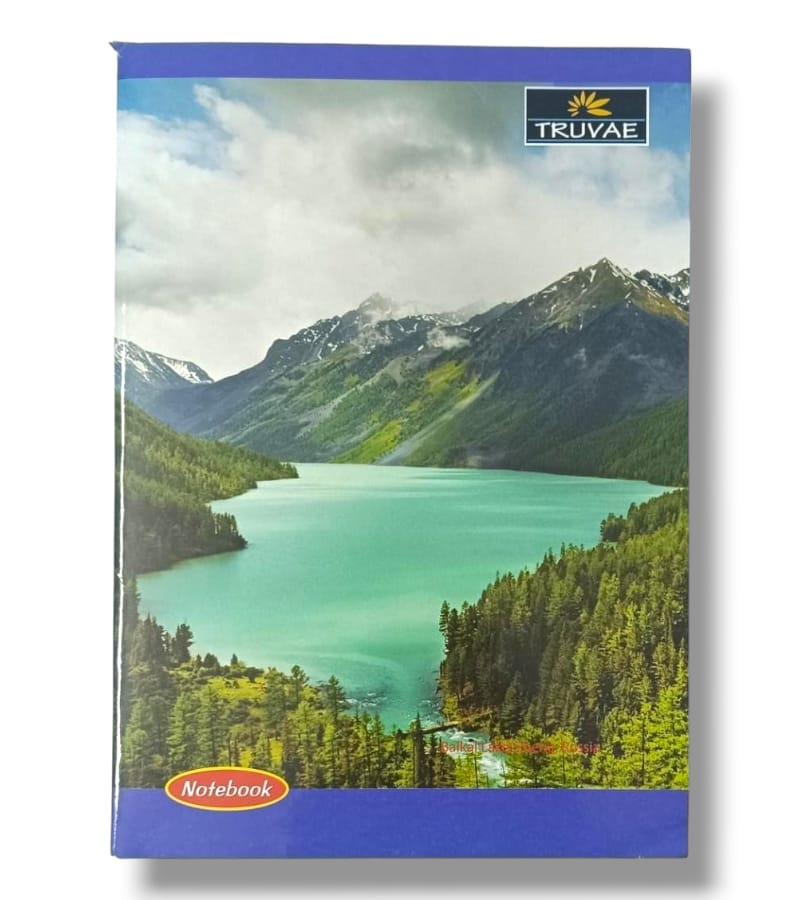 Truvae Long Notebook - Single Line Ruling 224 Pages, 28.7x 20.05cm